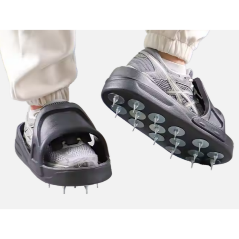 Warum Spike-Schuhe tragen, wenn Sie eine Epoxid-Garage machen?