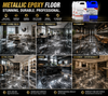 Rivestimento per pavimenti epossidico metallico per garage e showroom | CNMI