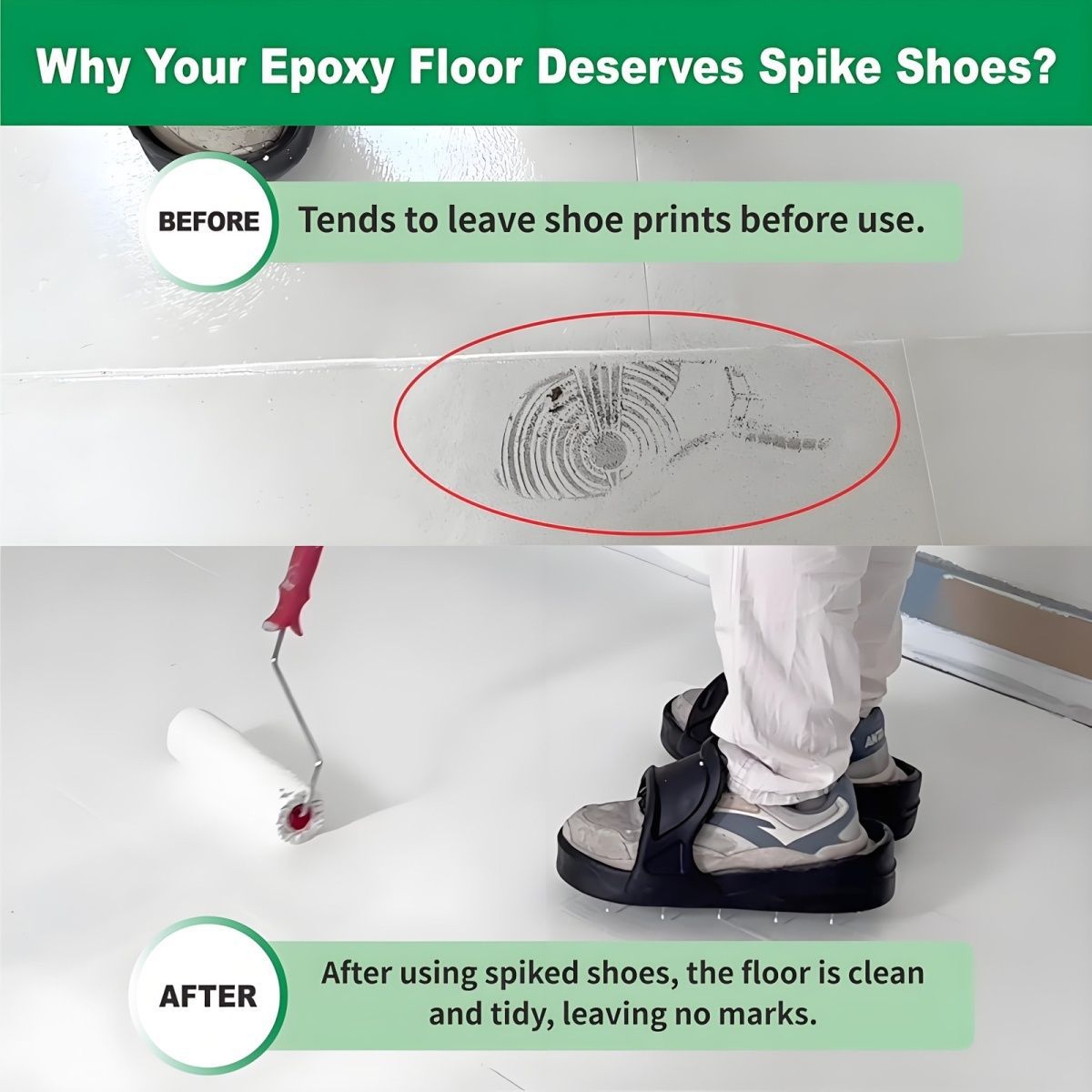 C&oacute;mo elegir zapatos con p&uacute;as para pisos epoxi