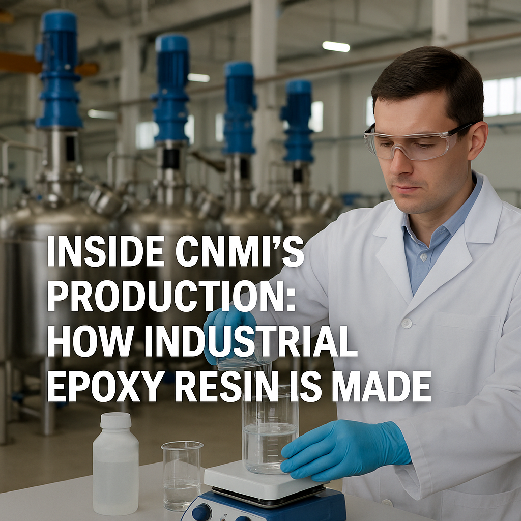 Dentro de la producci&oacute;n de CNMI: c&oacute;mo se fabrica la resina epoxi industrial