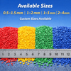 Granules de caoutchouc EPDM de haute qualit&eacute; pour les rev&ecirc;tements de sol sportifs et les surfaces de terrains de jeux
