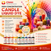 Colorant de bougie liquide transparent &agrave; haute concentration pour colorant de bougie | CNMI