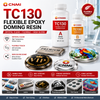 TC130 2:1 R&eacute;sine de d&ocirc;me &eacute;poxy flexible et transparente | CNMI